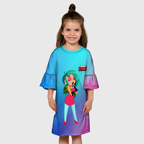 Детское платье Арт Лола BrawlStars / 3D-принт – фото 3