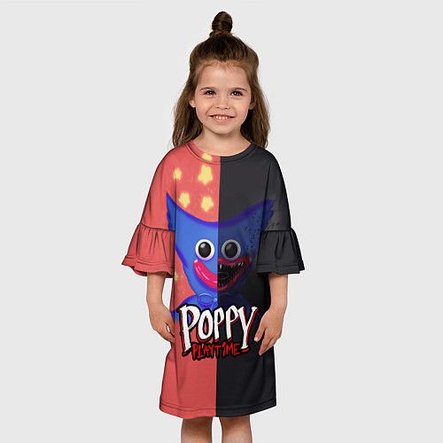 Детское платье POPPY PLAYTIME: TWO SIDES / 3D-принт – фото 3