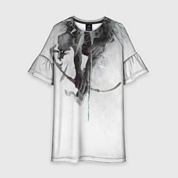 Платье клеш для девочки The Hunting Party - Linkin Park, цвет: 3D-принт
