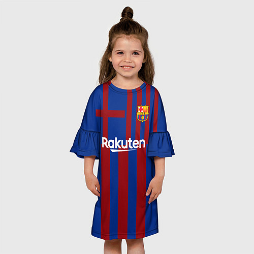 Детское платье Barcelona Pique 3 / 3D-принт – фото 3