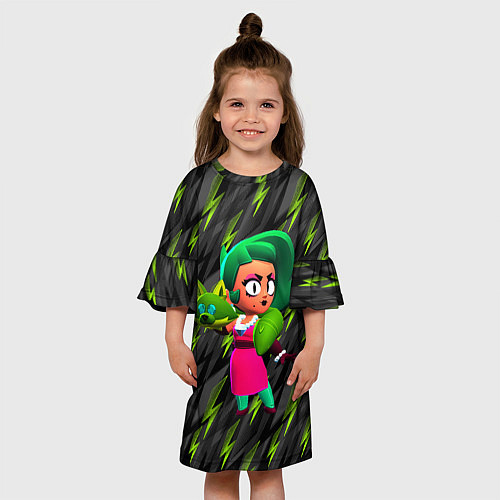 Детское платье Lola brawlstars game / 3D-принт – фото 3