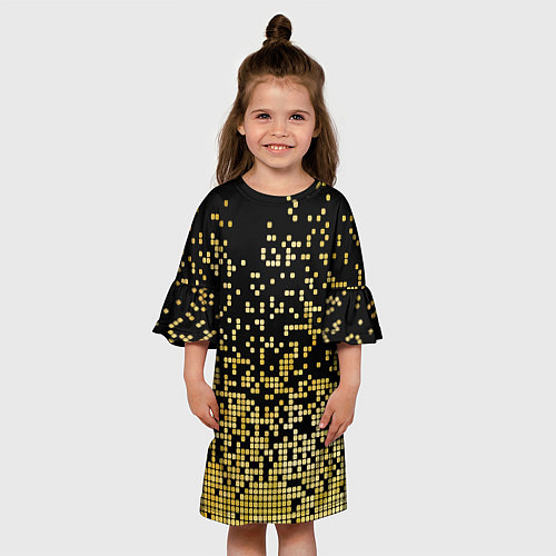 Детское платье Fashion Pattern 2028 / 3D-принт – фото 3