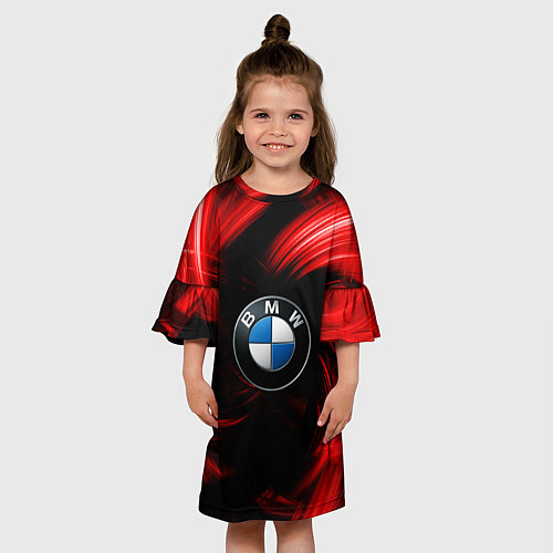 Детское платье BMW RED BEAST / 3D-принт – фото 3