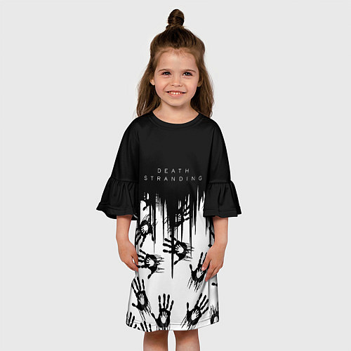 Детское платье Death Stranding Отпечаток ладони / 3D-принт – фото 3