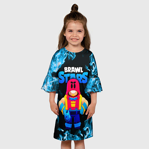 Детское платье Grom Гром Brawl Stars / 3D-принт – фото 3