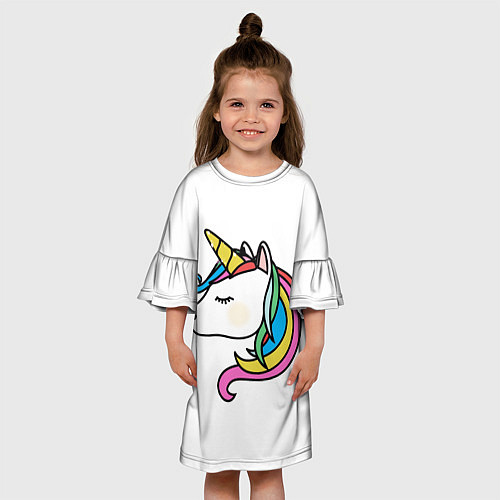 Детское платье Волшебное создание / 3D-принт – фото 3