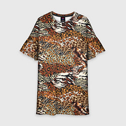 Детское платье Шкуры Диких Животных