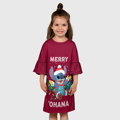 Детское платье Merry ohana / 3D-принт – фото 3
