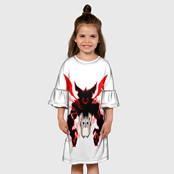 Платье клеш для девочки Prosto Bat, цвет: 3D-принт — фото 2