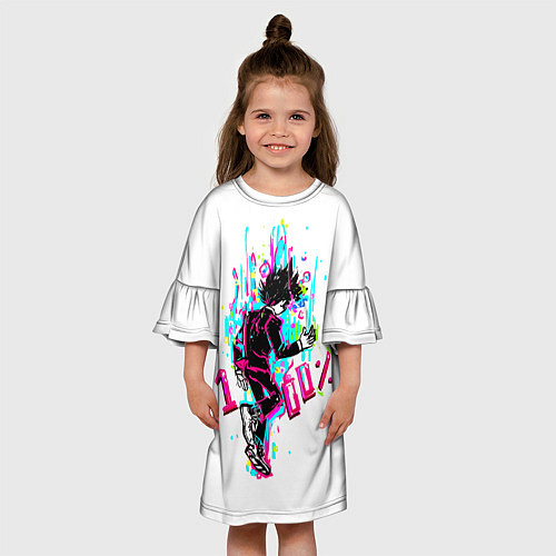 Детское платье Моб Психо 100 процентов / 3D-принт – фото 3