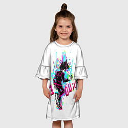 Платье клеш для девочки Моб Психо 100 процентов, цвет: 3D-принт — фото 2