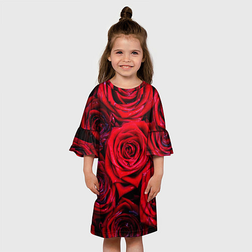 Детское платье Вечернее вдохновение Любви / 3D-принт – фото 3