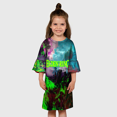 Детское платье Логово Некроманта / 3D-принт – фото 3