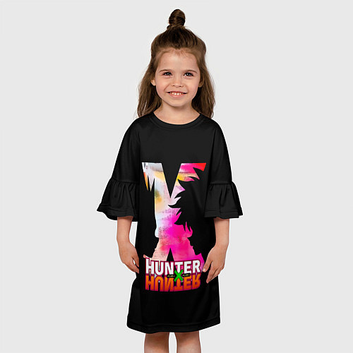 Детское платье Hunter x Hunter - Гон x Киллуа / 3D-принт – фото 3