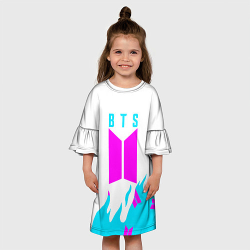 Детское платье BTS бтс / 3D-принт – фото 3
