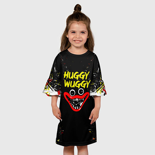 Детское платье Поппи Плейтайм хагги вагги / 3D-принт – фото 3