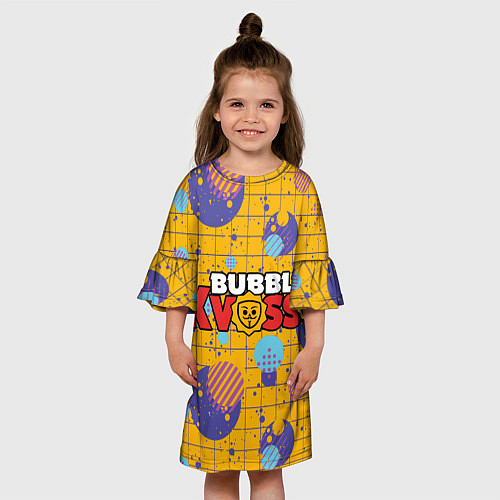 Детское платье Bubble kvass с узором / 3D-принт – фото 3