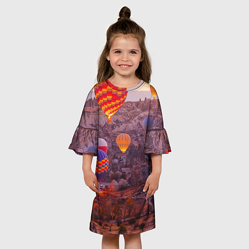 Детское платье Невероятно Красивые Воздушные Шары! / 3D-принт – фото 3