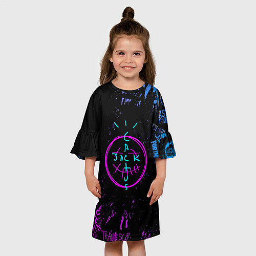 Детское платье Fortnite x Travis Scott / 3D-принт – фото 3