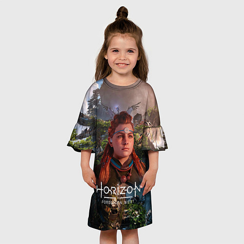 Детское платье Horizon Forbidden West Элой / 3D-принт – фото 3