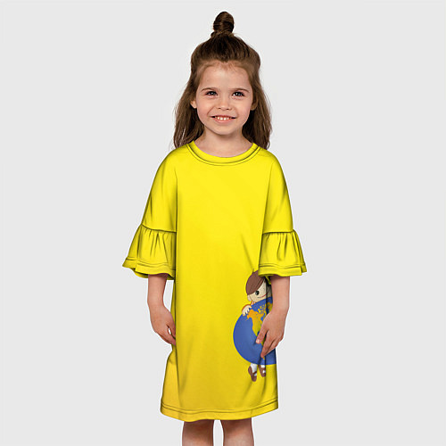 Детское платье Мальчик из советского Атласа Мир / 3D-принт – фото 3