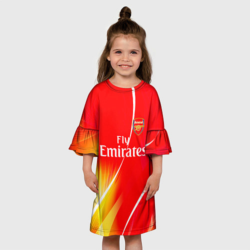 Детское платье Arsenal арсенал фк / 3D-принт – фото 3