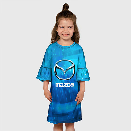 Детское платье Mazda мазда / 3D-принт – фото 3