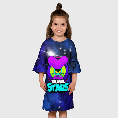 Детское платье Eve Ева в космосе BrawlStars / 3D-принт – фото 3