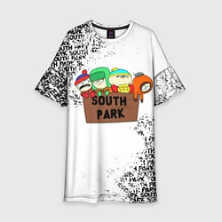 Платье клеш для девочки Южный парк - персонажи South Park, цвет: 3D-принт