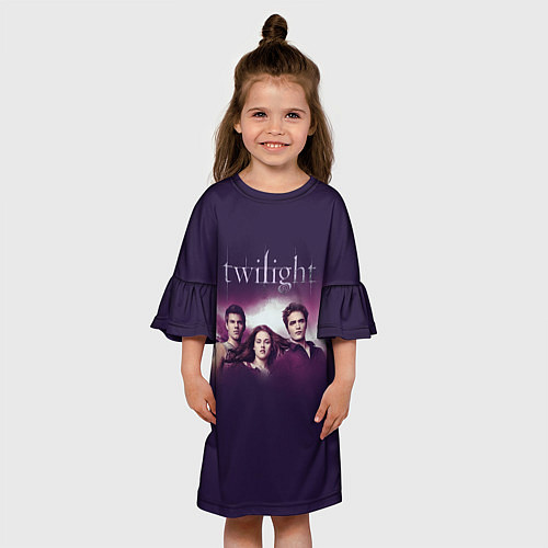 Детское платье Персонажи Twilight / 3D-принт – фото 3