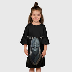 Платье клеш для девочки ВОИН ELDEN RING ЭЛДЕН РИНГ, цвет: 3D-принт — фото 2