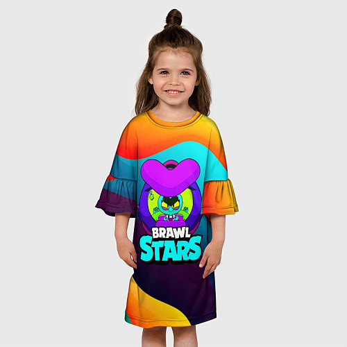 Детское платье BrawlStars Eve Ева / 3D-принт – фото 3