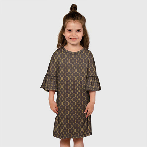 Детское платье Dope Street Market Camo / 3D-принт – фото 3