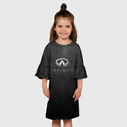 Платье клеш для девочки Infinity 2020, цвет: 3D-принт — фото 2