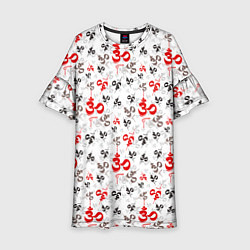 Детское платье Мантра ОМ АУМ