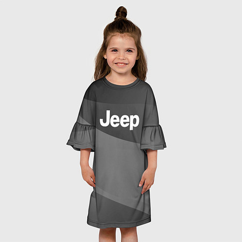 Детское платье JEEP спорт / 3D-принт – фото 3