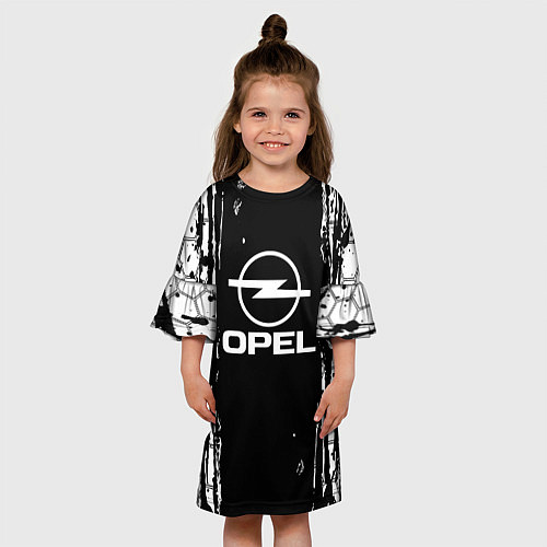 Детское платье Opel соты / 3D-принт – фото 3