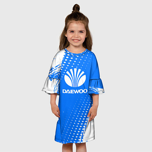 Детское платье DAEWOO Autosport / 3D-принт – фото 3