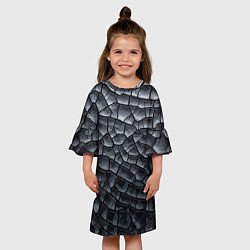 Платье клеш для девочки Fashion pattern 2022, цвет: 3D-принт — фото 2