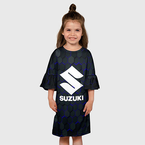 Детское платье SUZUKI 3D плиты / 3D-принт – фото 3