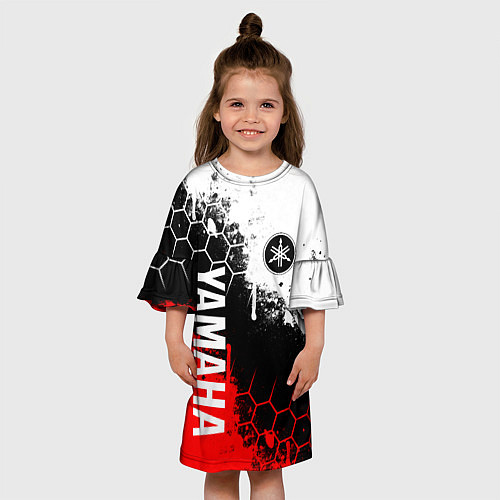 Детское платье YAMAHA - ЯМАХА / 3D-принт – фото 3