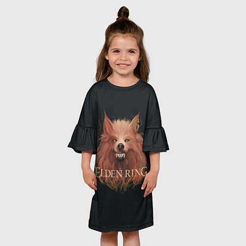 Детское платье Алый волк из Elden Ring / 3D-принт – фото 3