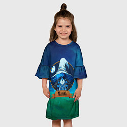 Платье клеш для девочки Ranni Eldenring, цвет: 3D-принт — фото 2