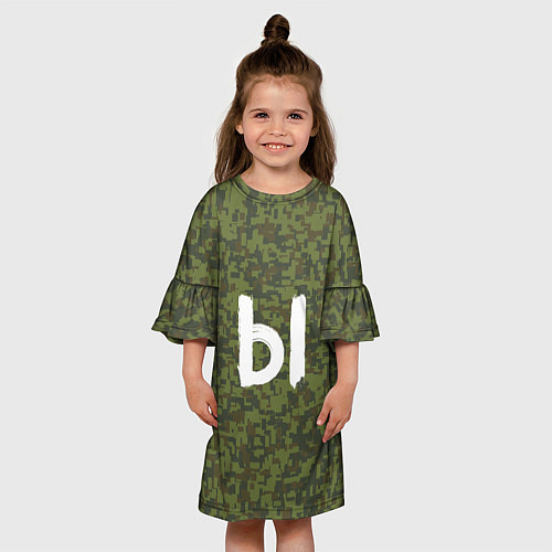 Детское платье Буква Ы / 3D-принт – фото 3