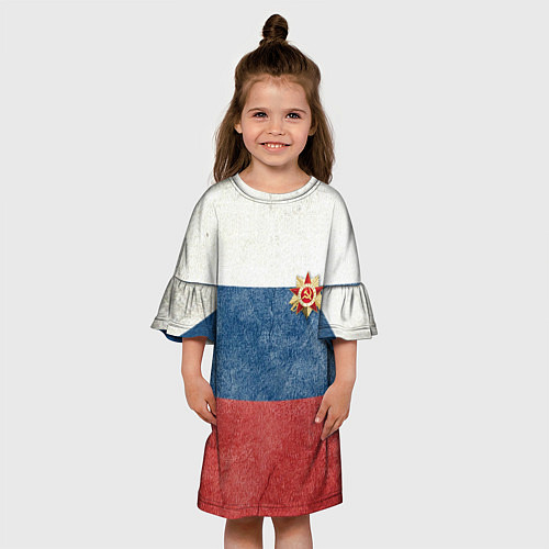 Детское платье Отечество! / 3D-принт – фото 3