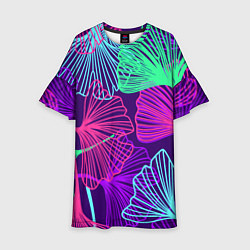 Детское платье Neon color pattern Fashion 2023