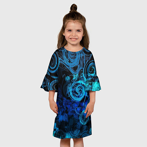 Детское платье Fashion pattern 2078 / 3D-принт – фото 3