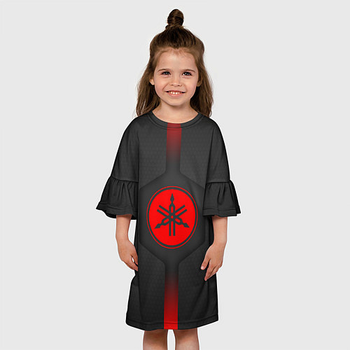 Детское платье ЯМАХА - YAMAHA ТЕХНОЛОГИИ / 3D-принт – фото 3