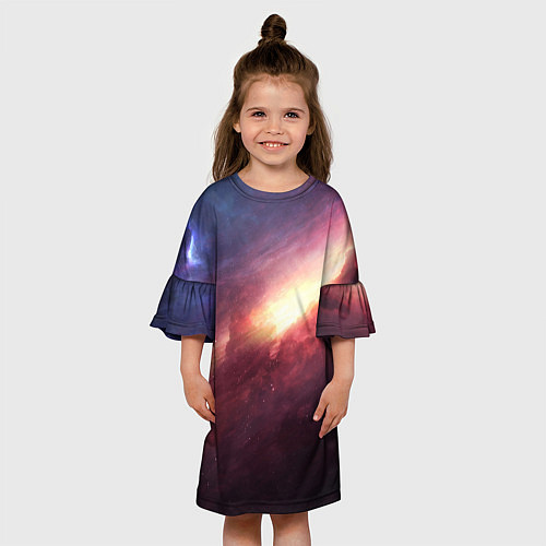 Детское платье Рождение звезды / 3D-принт – фото 3