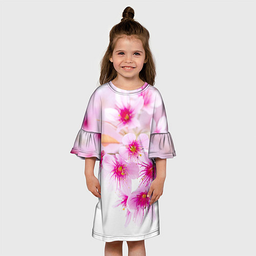Детское платье Цвет сакуры / 3D-принт – фото 3